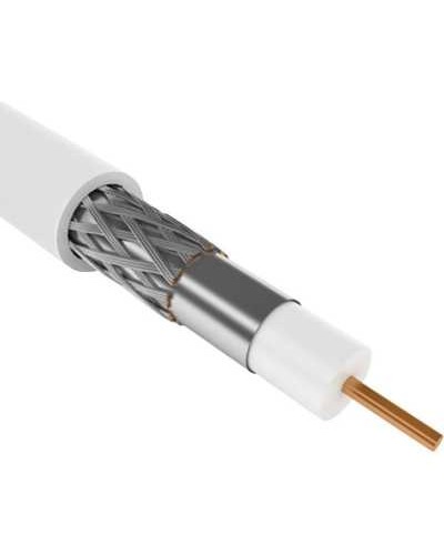 GENERICA RG6 CCS 75Ом FPE PVC белый (CC1-R6F1-111-100-G). Кабель коаксиальный омедненный. IEK в Астрахани