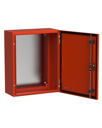 ЩМП-50.40.20 УХЛ1 IP66 RAL3020 TITAN 5 (TI5-13-N-050-040-020-66). Корпус металлический с монтажной платой. IEK в Астрахани