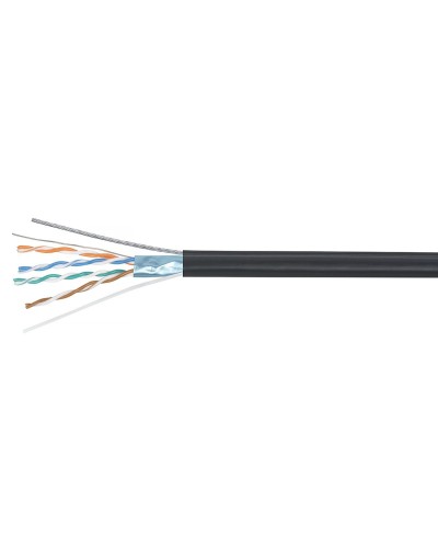 GENERICA F/UTP кат. 5E 100МГц 4 пары LDPE OUTDOOR трос 1,2мм черный (BC3-C5E04-359-305-G). Кабель «витая пара» (LAN) для структурированных систем связи. IEK в Астрахани