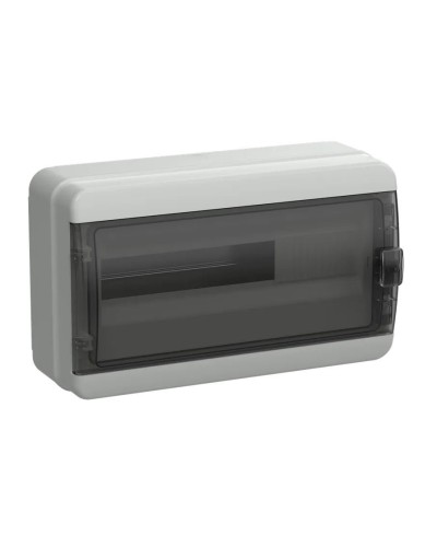 Корпус пластиковый КМПн-18 IP65 TEKFOR (TF5-KP72-N-18-65-K03-K02). Корпус модульный пластиковый черная прозрачная дверь. IEK в Астрахани