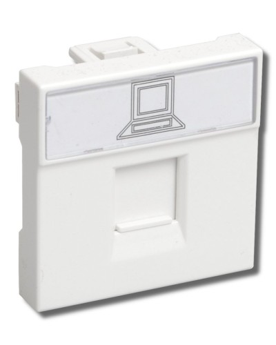 РКИ-20-00-П RJ-45 UTP белая (CKK-40D-RI2-K01). Розетка информационная 2 модуля ПРАЙМЕР. IEK в Астрахани