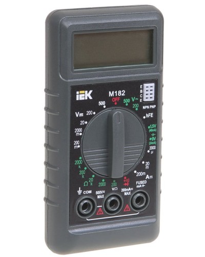 Мультиметр цифровой Compact M182 (TMD-1S-182). Мультиметр цифровой. IEK в Астрахани