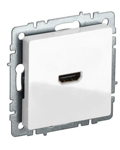 Розетка HDMI РHDMI-0-БрБ белая BRITE (BR-H10-K01). Розетка HDMI. IEK в Астрахани