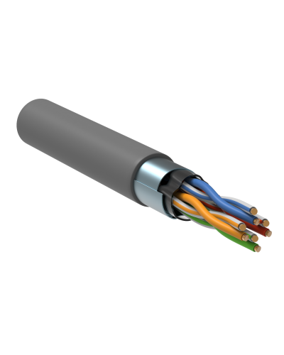 GENERICA F/UTP кат.5E 24AWG 4 пары PVC серый (BC1-C5E04-311-305-R-G). Кабель «витая пара» (LAN) для структурированных систем связи. IEK в Астрахани