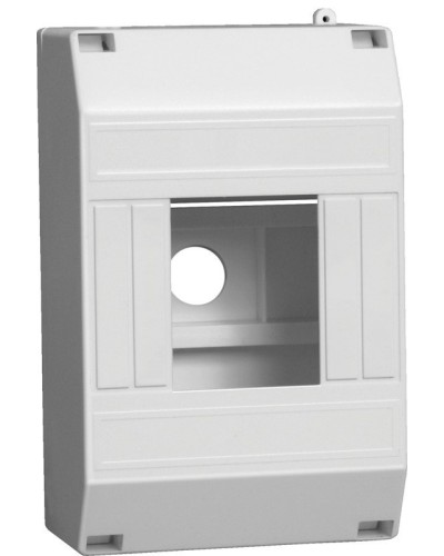 Корпус пластиковый КМПн 1/4 IP20 белый (MKP31-N-04-30-135). Щиток модульный без дверцы, настенный. IEK в Астрахани