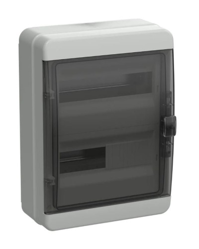 Корпус пластиковый КМПн-24 IP65 TEKFOR (TF5-KP72-N-24-65-K03-K02). Корпус модульный пластиковый черная прозрачная дверь. IEK в Астрахани