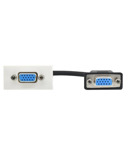 Розетка VGA M/M PRIMER РКМ-20-20-П белый IEK (PR-KK40D-RV-0-2-K01). Розетка. IEK в Астрахани