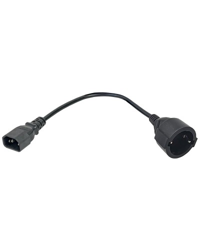 PC-C14D-10CM. Адаптер C14-Schuko. ITK в Астрахани