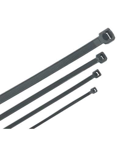 HKB-W48-L200 (100 шт). Хомут кабельный ХКн 4,8х200мм нейлон черный. ITK в Астрахани