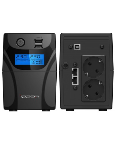 Ippon Back Power Pro II 850 Euro (1005575). Источник бесперебойного питания. Ippon в Астрахани