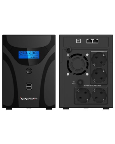 Ippon Smart Power Pro II 1600 Euro (1029742). Источник бесперебойного питания. Ippon в Астрахани