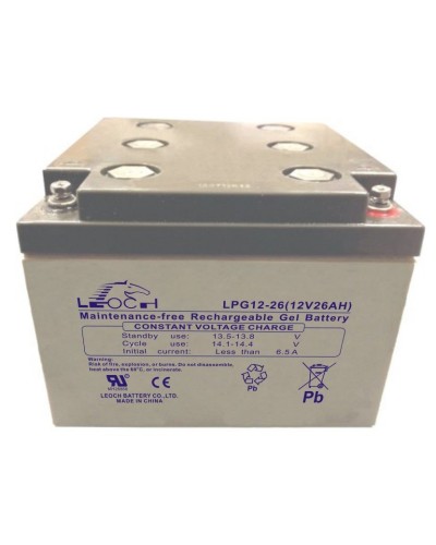 LEOCH LPG 12-26. Аккумулятор герметичный свинцово-кислотный. LEOCH в Астрахани
