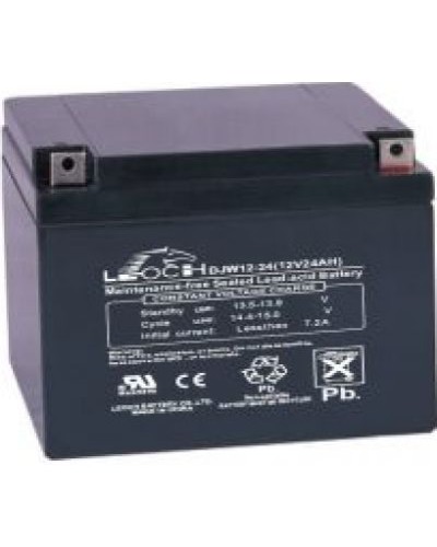 LEOCH DJW 12-24. Аккумулятор герметичный свинцово-кислотный. LEOCH в Астрахани