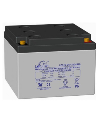 LEOCH LPG 12-24. Аккумулятор герметичный свинцово-кислотный. LEOCH в Астрахани