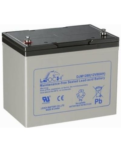 LEOCH DJM 1280. Аккумулятор герметичный свинцово-кислотный. LEOCH в Астрахани