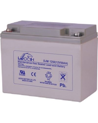 LEOCH DJM 1250. Аккумулятор герметичный свинцово-кислотный. LEOCH в Астрахани