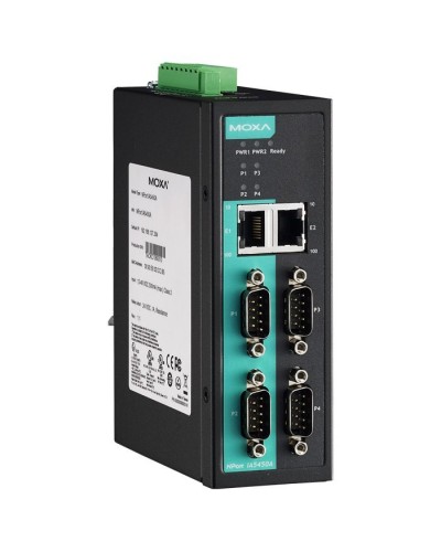 NPort IA5450A. 4-портовый усовершенствованный преобразователь. MOXA в Астрахани