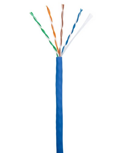 U/UTP 4pair, Cat5e, In, PVC (CCA-UU004-5E-PVC-BL). Кабель «витая пара» (LAN) для структурированных систем связи. NETLAN в Астрахани