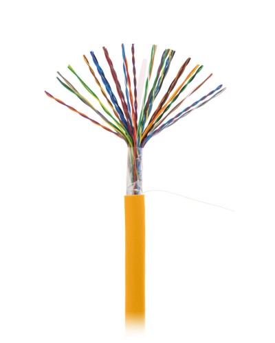 U/UTP 25pair, Cat5, In, LSZH (EC-UU025-5-LSZH-OR-3). Кабель «витая пара» (LAN) для структурированных систем связи. NETLAN в Астрахани