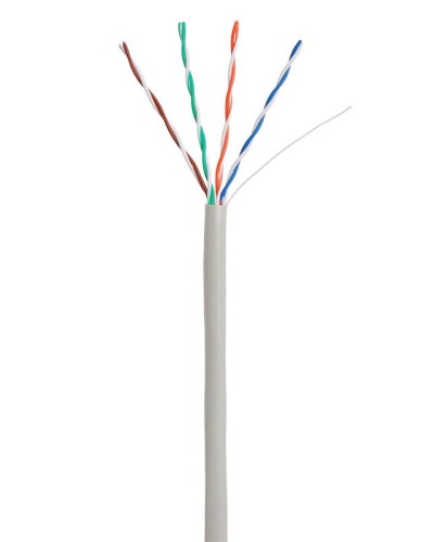 U/UTP 4pair, Cat5e, In, PVC (EC-UU004-5E-PVC-GY). Кабель «витая пара» (LAN) для структурированных систем связи. NETLAN в Астрахани