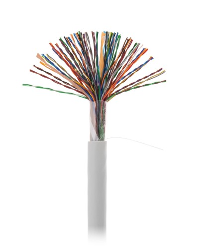 U/UTP 50pair, Cat5, In, PVC (EC-UU050-5-PVC-GY-3). Кабель «витая пара» (LAN) для структурированных систем связи. NETLAN в Астрахани