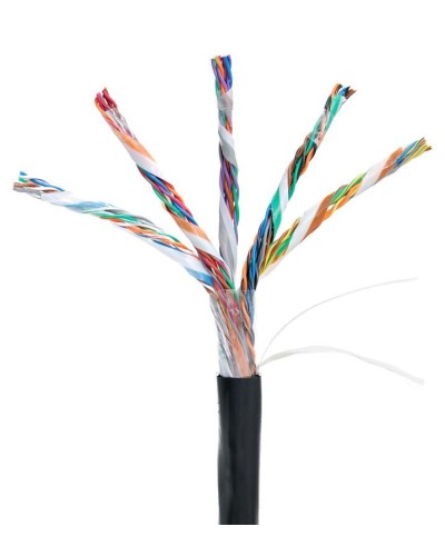 U/UTP 25pair, Cat5, Out, PE (EC-UU025-5-PE-BK-3). Кабель «витая пара» (LAN) для структурированных систем связи. NETLAN в Астрахани