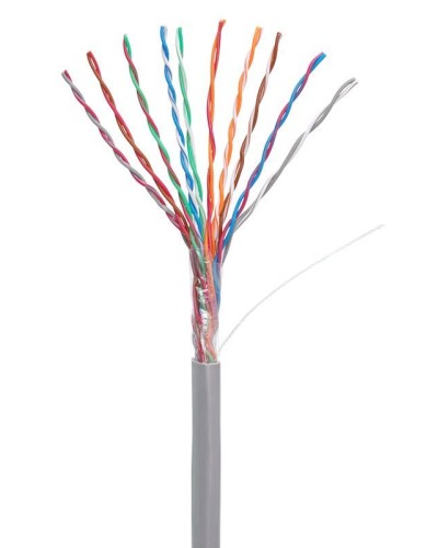 U/UTP 10pair, Cat5, In, PVC (EC-UU010-5-PVC-GY-3). Кабель «витая пара» (LAN) для структурированных систем связи. NETLAN в Астрахани