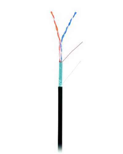 F/UTP 2pair, Cat5, Out, PE (EC-UF002-5-PE-BK). Кабель «витая пара» (LAN) для структурированных систем связи. NETLAN в Астрахани