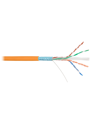 F/UTP 4pair, Cat6, Solid, In, PVC (NKL 9240C-OR). Кабель «витая пара» (LAN) для структурированных систем связи. NIKOLAN в Астрахани