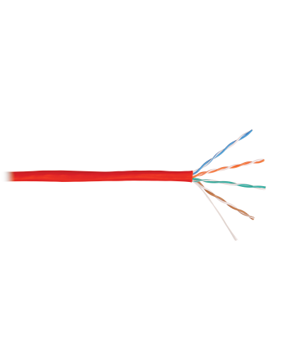 U/UTP 4pair, Cat5e, Solid, In, PVC (NMC 4100A-RD). Кабель «витая пара» (LAN) для структурированных систем связи. NIKOMAX в Астрахани