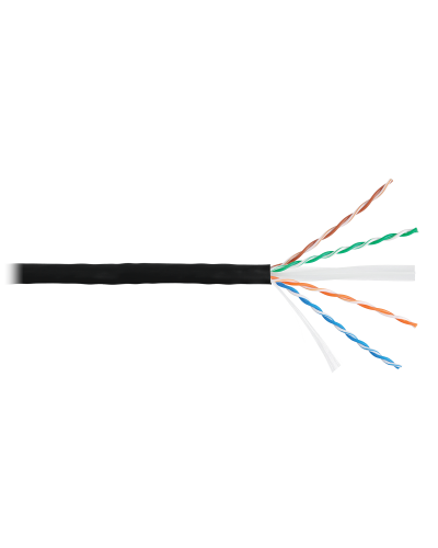 U/UTP 4pair, Cat6a, Solid, In/Out, нг(А)-HF (NMC 4155C-BK). Кабель «витая пара» (LAN) для структурированных систем связи. NIKOMAX в Астрахани
