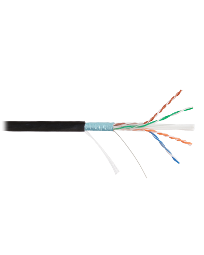 F/UTP 4pair, Cat6, Solid, In/Out, нг(А)-HF (NMC 4240C-BK). Кабель «витая пара» (LAN) для структурированных систем связи. NIKOMAX в Астрахани