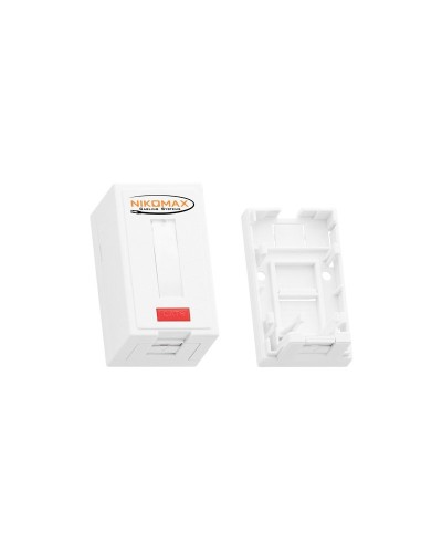 NMC-MB1P-ST-WT. Корпус настенной розетки. NIKOMAX в Астрахани