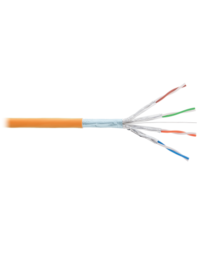F/FTP 4pair, Cat6a, Solid, In, нг(А)-HF (NMC 4355C-OR). Кабель «витая пара» (LAN) для структурированных систем связи. NIKOMAX в Астрахани
