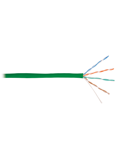 U/UTP 4pair, Cat5e, Solid, In, PVC (NMC 4100A-GN). Кабель «витая пара» (LAN) для структурированных систем связи. NIKOMAX в Астрахани