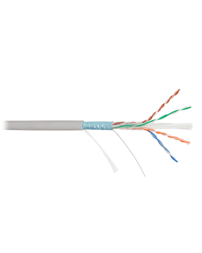 F/UTP 4pair, Cat6, Solid, In, PVC (NMC 4240A-GY). Кабель «витая пара» (LAN) для структурированных систем связи. NIKOMAX в Астрахани