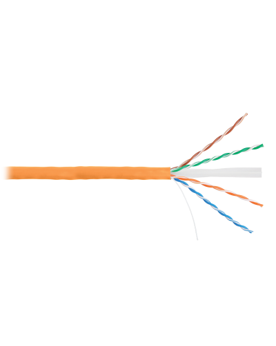 U/UTP 4pair, Cat6, Solid, In, нг(А)-HF (NMC 9140C-OR). Кабель «витая пара» (LAN) для структурированных систем связи. NIKOMAX в Астрахани