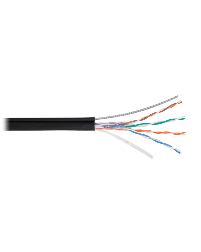 U/UTP 4pair, Cat5e, Solid, Out, SW, PVC (NMC 4805B-BK). Кабель «витая пара» (LAN) для структурированных систем связи. NIKOMAX в Астрахани