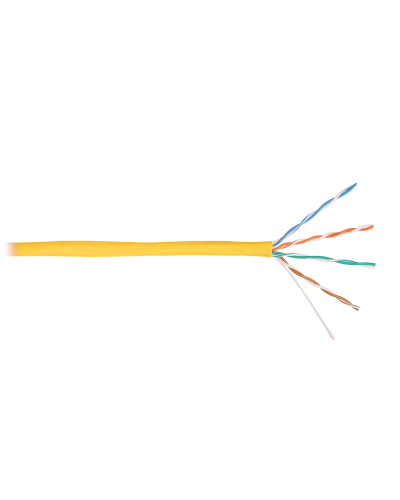 U/UTP 4pair, Cat5e, Solid, In, PVC (NMC 4100A-YL). Кабель «витая пара» (LAN) для структурированных систем связи. NIKOMAX в Астрахани