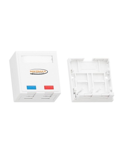 NMC-MB2P-ST-WT. Корпус настенной розетки. NIKOMAX в Астрахани