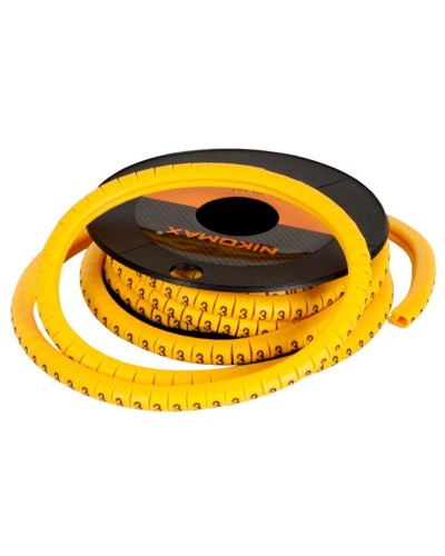 NMC-CMR-0-YL-500 (500шт). Маркер кабельный. NIKOMAX в Астрахани