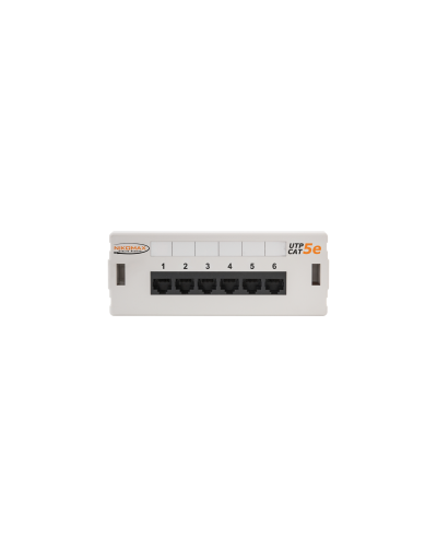 NMC-WP06UD2-GY. Патч-панель настенная 6 портов, Кат.5е. NIKOMAX в Астрахани