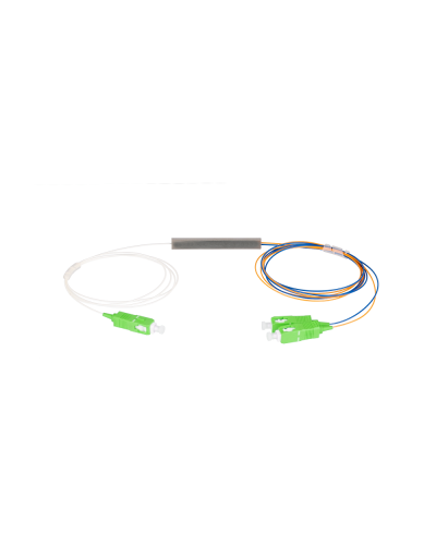 NMF-SPP1X2A1-SCA-M. Сплиттер планарный 1x2, 9/125мкм, SC/APC, 0.9 мм. NIKOMAX в Астрахани