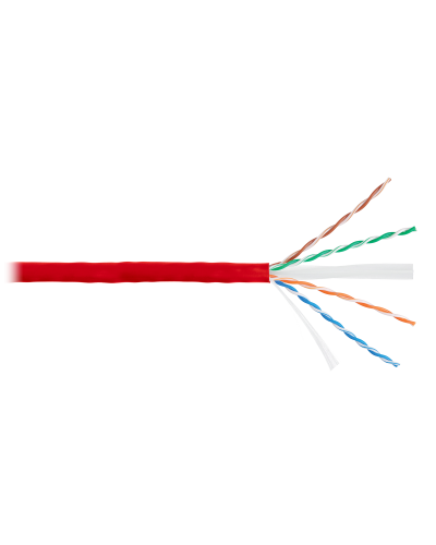 U/UTP 4pair, Cat6, Solid, In, нг(А)-HF (NMC 4140C-RD). Кабель «витая пара» (LAN) для структурированных систем связи. NIKOMAX в Астрахани