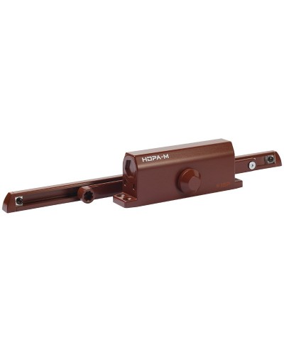 ISPARUS 450 Slider (коричневый). Доводчик дверной морозостойкий. NORA-M в Астрахани