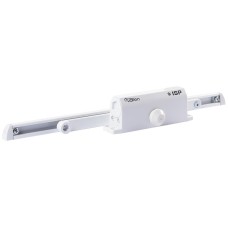 ISPARUS 430 Slider (белый). Доводчик дверной морозостойкий. NORA-M