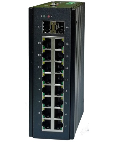NIS-3200-216PSG (63P16SG2). Коммутатор неуправляемый с PoE. NSGate в Астрахани
