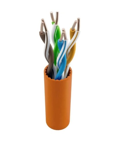 NTSS-IN-UTP4-5Е-LSZH-OR кат.5E UTP 4 пары 24AWG LSZH внутренний 305м оранжевый. Кабель «витая пара» (LAN) для структурированных систем связи. NTSS в Астрахани