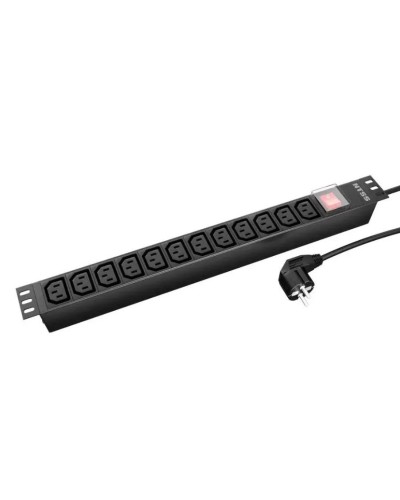 NTSS-PDU-DA2039 гор.размещ. 12xC13 базовые 16A Schuko 2м. Блок розеток 19. NTSS в Астрахани