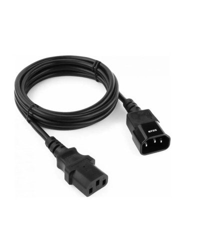 NTSS-PC13145 C13-С14 проводник.:3х1мм2 3м 220/250В 10А черный. Кабель питания. NTSS в Астрахани